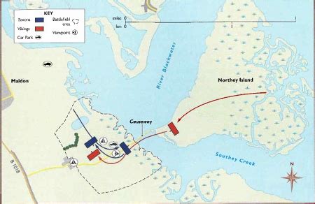 The Battle of Maldon: Viking Raids and Anglo-Saxon Resistance in 10th Century England